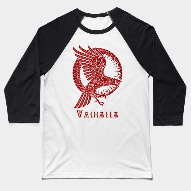 Valhalla Baseball T-Shirt by mr.Ruin